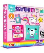 My First Sewing Kit for Beginner Kids Arts Crafts 6 Easy DIY Projects of... - £46.00 GBP