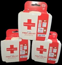 JOHNSON &amp; JOHNSON First Aid to Go Kit 12pc (Pack of 3) - $13.99