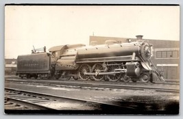 RPPC Reading Railroad Locomotive #108 With Engineer Real Photo Postcard L26 - £14.90 GBP