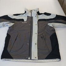 Columbia XM7871 Core Interchange Nylon Jacket Men's Gray Full Zip Size Medium  image 12