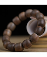 Wild Agarwood Bracelet from Cambodia 99% sinking grade Kynam 12mm Beads - $352.86 CAD