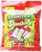 Swizzels Drumstick Squashies Sour Cherry &amp; Apple flavor gummies 175g FRE... - £6.56 GBP