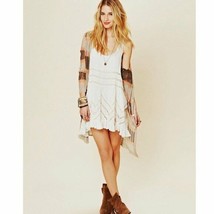 Intimately Free People Voile And Lace Trapeze Slip Mini Dress NWT $88 M Medium - £35.61 GBP