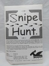 Snipe Hunt Board Game Pegamoose Games - $62.36