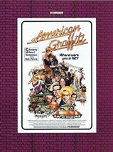 American Graffiti 1974 ORIGINAL Vintage 9x12 Industry Ad George Lucas Ron Howard - £39.68 GBP