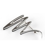Tiffany &amp; Co. Sterling Silver Paloma Picasso Squiggle Zig Zag Brooch Gor... - $385.09 CAD