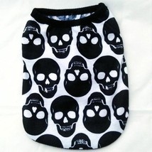Skull Halloween Pet Clothes: Spooky Ghost Head Vest - £9.45 GBP+