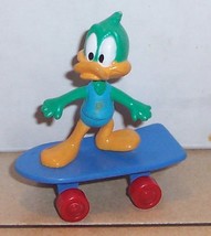 Vintage 90&#39;s  Warner Brothers Daffy Duck tiny Toons adventures PVC Figure VHTF - £18.73 GBP