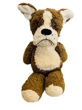 Mary Meyer Plush Marshmallow Bradley Bulldog dog Stuffed Animal Sad Face... - $17.10