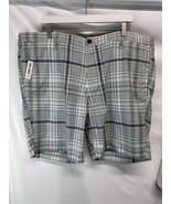 Dockers Men&#39;s Plaid Chinos The Original Shorts Stretch Flex Waist NEW 42 - $37.44 CAD