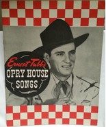 ERNEST TUBB / ORIGINAL 1946 SONG FOLIO / SOUVENIR PROGRAM - VG CONDITION - $20.00