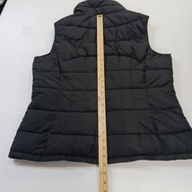 Calvin Klein M7XT7444 Women's Black Full Zip Pockets Puffer Vest Size XL image 9