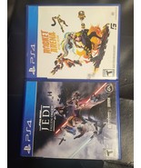 LOT OF 2 : Star Wars Jedi: Fallen Order + ROCKET ARENA PlayStation 4/ CO... - £7.00 GBP