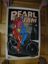 Pearl Jam Poster Holland Dude on Bike June 27th - £211.43 GBP