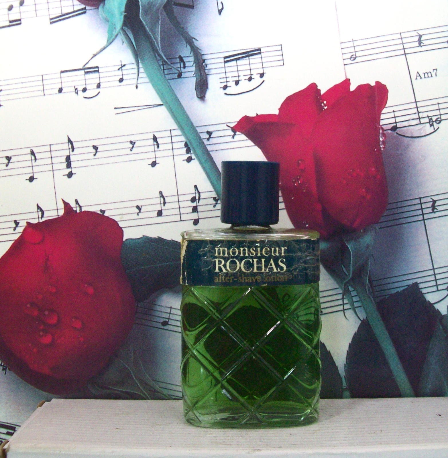 Monsieur Rochas After Shave Lotion 4.0 FL. OZ. 85% Full. Unboxed. - $119.99