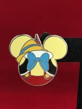 Disney Pin Pinocchio Mouse Head Pin Trading - £15.50 GBP