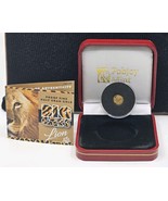 Pobjoy Mint &quot;BIG CATS LION&quot; Half Gram .999 Gold Coin + OGP &amp; COA #150/199 - $1,906.07 MXN