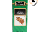 6x Packs Spice Supreme Pure Anise Flavor Extract | 2oz | Fast Shipping - £16.85 GBP