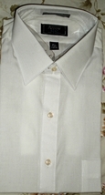 Men's Dress Shirt Short Sleeve  By Arrow -Color White (15.5) - $12.00