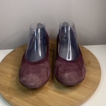 Dansko Kristen Ballet Flats Womens Size 7.5 Shoes Burgundy Leather 4622884500 - £39.51 GBP