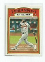 Yadier Molina (Cardinals) 2021 Topps Heritage In Action, Puzzle Back Card #18 - £3.92 GBP