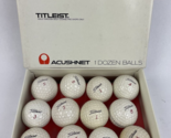 1 Dozen Titleist by Acushnet Golf Balls Acushnet 12 x Balls W Original B... - $39.59