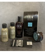 American Crew  3in1 Shampoo Conditioner Shaving Gel Fiber Frgra 6 Pc Tra... - $28.75 CAD