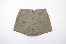 Vintage Cabelas Mens 40 Distressed Faded Above Knee Hiking Trail Shorts Brown - £27.21 GBP