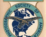 Vintage Window Decal Sticker - Member - Photographic Society of America  - £19.29 GBP
