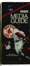 BASEBALL:  1985 BOSTON RED SOX  Baseball MLB Media GUIDE EX+++ - $8.64