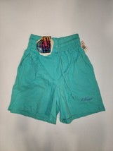 Vintage LA Gear Womans Green Small  Shorts  NEW NWTs - £14.31 GBP