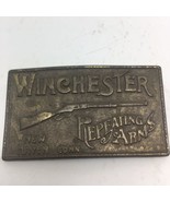 VTG Winchester Repeating Arms New Haven Conn. Rifle Gun Belt Buckle - £9.19 GBP