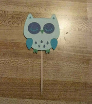 Lot of 12 Owl Cupcake Toppers!! - £3.12 GBP