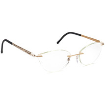 Silhouette Eyeglasses 4548 20 6060 Titan Gold Rimless Frame Austria 52[]... - £157.37 GBP