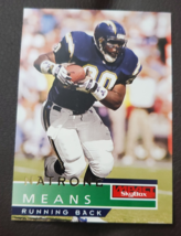 Natrone Means 95 Impact Skybox San Diego Chargers Football Trading Card # 126 - £9.43 GBP