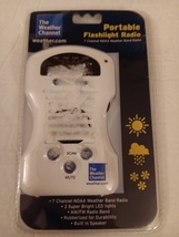 The Weather Channel Portable Flashlight Radio 7 Channel NOAA Weather Ban... - £15.65 GBP