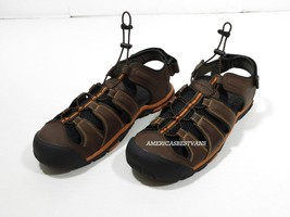 St. John&#39;s Bay New Men&#39;s Ravine Brown Sandals Sport Hiking Nwb Size 12 RET.$60. - £19.85 GBP