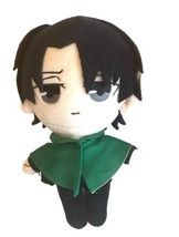 Anime AOT Attack On Titan Captain LEVI Ackerman Stuffed Plush Figure Doll Toy - £7.43 GBP