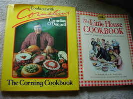 THE LITTLE HOUSE COOKBOOK &amp; THE CORNING COOKBOOK WITH CORNELIUS FREE USA... - £7.50 GBP