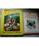 THE LITTLE HOUSE COOKBOOK &amp; THE CORNING COOKBOOK WITH CORNELIUS FREE USA... - £7.46 GBP