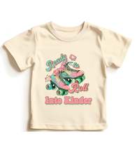 Ready to roll into Kinder girls shirt  Back to School Shirt First Day Of School  - £12.78 GBP