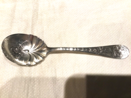 Sterling Silver Towle #43 Pattern Sugar Spoon 1882 Bright Cut - $32.53