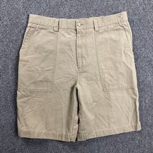 Tori Richards Shorts Adults 34 Beige Chino Casual Slash Pockets Golf Mens - $27.83 CAD