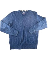 American Eagle Sweater Mens Medium Blue V Neck Pullover Work Preppy Athl... - €5,08 EUR