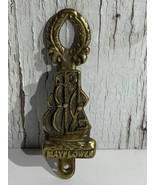 Mayflower Ship Brass Door Knocker Architectural Salvage 5 inch length Na... - £22.74 GBP