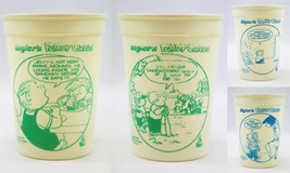 VINTAGE 1984 Wyler&#39;s Family Circus Lot of 2 Plastic Cups  - £11.62 GBP