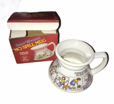 Super-Woman’s No Spill Mug - J.S.N.Y. Ceramic Coffee Mug 14oz w/ Origina... - $24.01