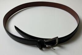 PE Men's Timothy Faux Leather Black Belt-Size Large 38-40 - $19.99