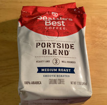 Seattle&#39;s Best Portside Blend Medium Roast Ground Coffee 12oz Bag - £5.70 GBP