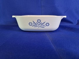 Vintage Corning Ware Blue Cornflower 1 Qt Casserole Dish - £11.75 GBP